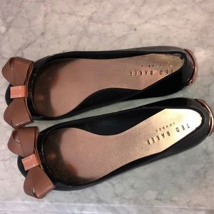 Ted Baker Bow Jelly Flats